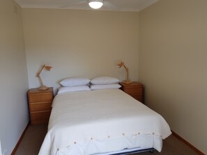 3 bedrooms, iron/ironing board, cots/infant beds