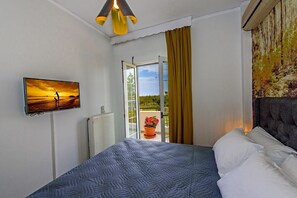 2 soverom, safe på rommet, strykejern/-brett og wi-fi (inkludert)