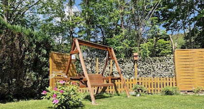 Eichwald - "HĂ€schen"<br>Idyllic vacation home in the countryside with garden sauna.