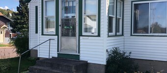 Right across from the lake. 