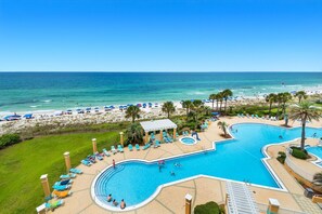 Pool - EN SOLEIL RESORT! BEAUTIFUL two bedroom in East Tower!!!! (Panama City Beach)