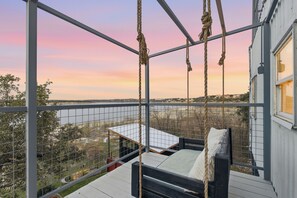 Terrace/patio - Lake House on Travis (Austin)