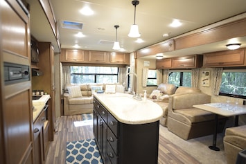 Beautiful Living Area and Kitchen