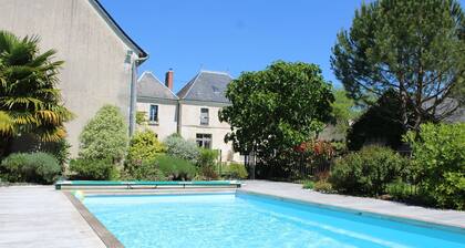 Charming farmhouse with heated, secure swimming pool