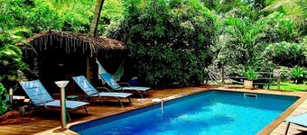 Atemoya lodges. Swimming pool, beach 400 m., Cinnamon (4p), A/C, pool, beautiful garden, beach 400 m