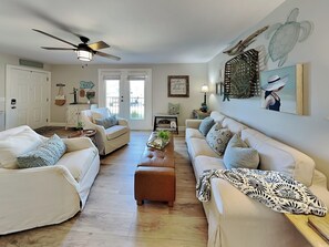 Condo (2 Bedrooms) | Living area | 40-inch TV with cable channels - Ponte Vedra Colony Circle 11 by Distinctive Beach Rentals (Ponte Vedra Beach)