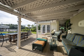 House, 1 King Bed with Sofa bed, Patio, Beach View | Balcony