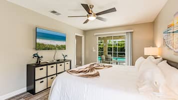3 bedrooms, iron/ironing board, travel crib, free WiFi