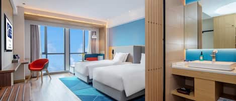 Premium bedding, down duvets, in-room safe, individually decorated