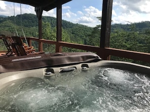 Baignoire à remous extérieure