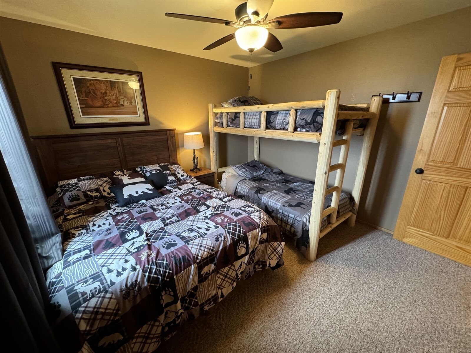 3 habitaciones, internet y ropa de cama 