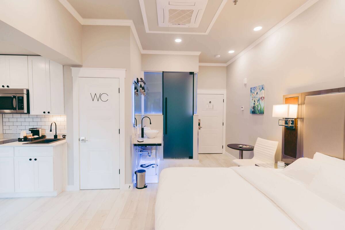 Studio Suite dành cho gia đình | Bộ trải giường bằng vải cotton Ai Cập, bộ đồ giường cao cấp 