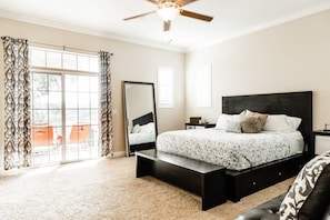 5 bedrooms, iron/ironing board, travel crib, WiFi