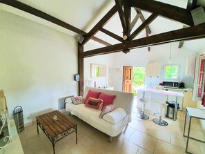 Fernseher, Kamin, DVD-Player, Tischtennisplatte