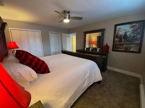 1 habitación, tabla de planchar con plancha, wifi y ropa de cama 