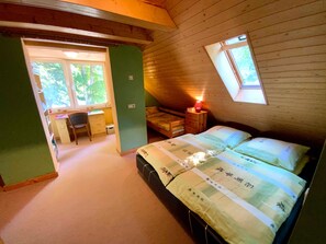 2 chambres, draps fournis