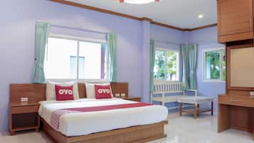 1 غرفة نوم ومكتب وواي فاي مجانًا وملاءات أسرّة