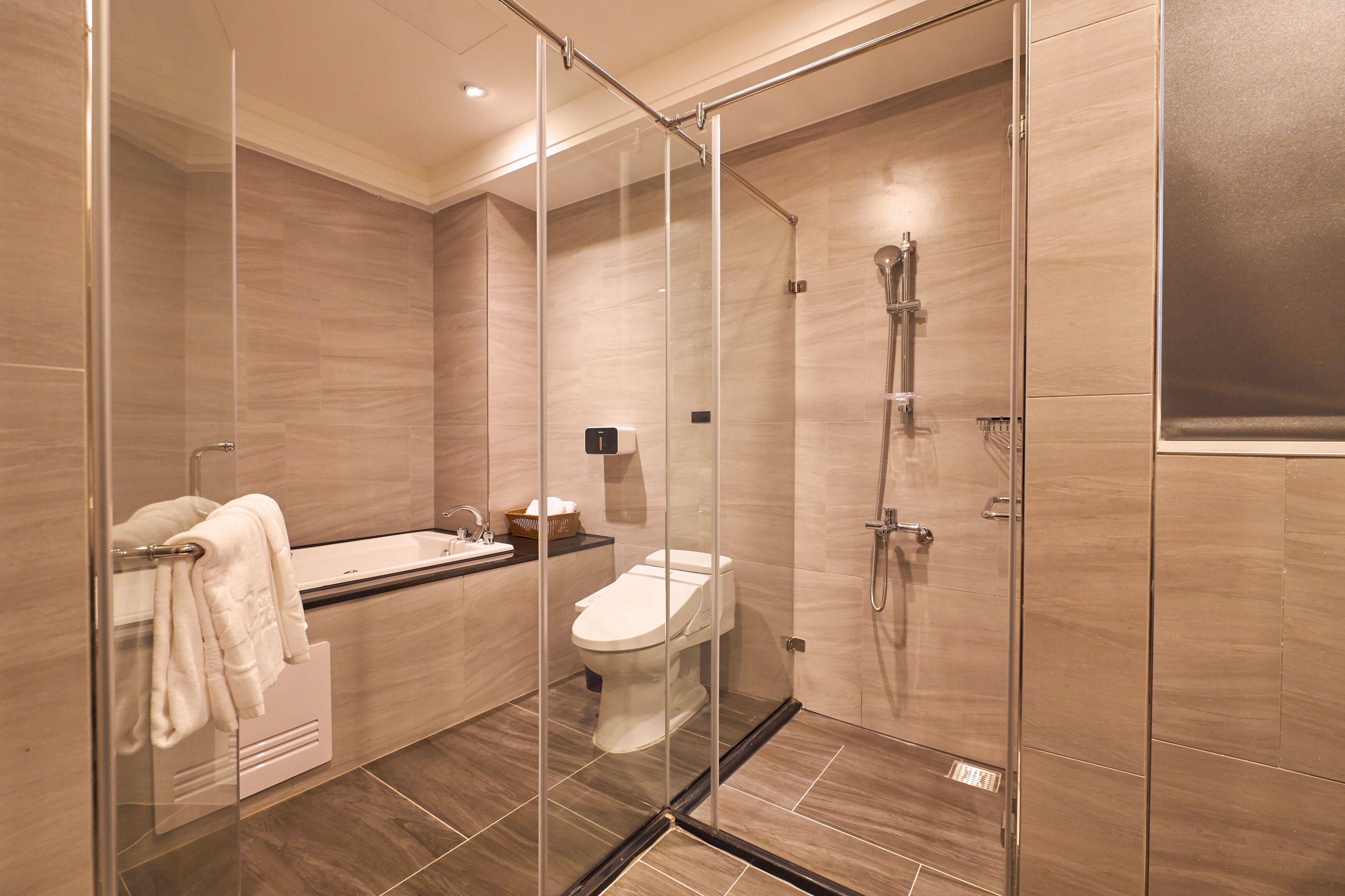 family room | bathroom shower