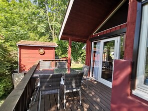 Outdoor dining - House Waldblick (Extertal)