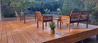 Villa individuelle, Piscine, Spa, Salon de jardin. Proche de Vallon Pont d'Arc.