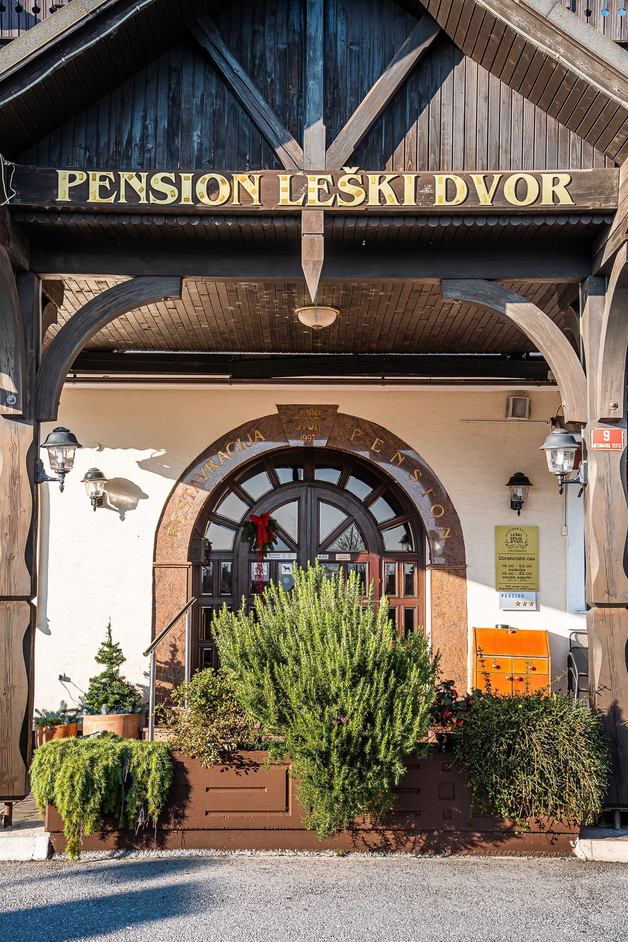 Entrada de l'allotjament