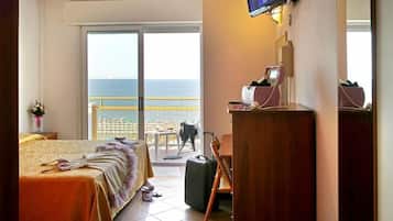 Vue sur la plage/lâocĂ©an