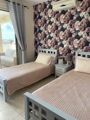 3 bedrooms, in-room safe, soundproofing, iron/ironing board
