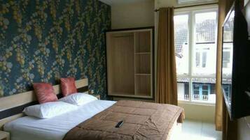 Insonorización, wifi gratis y ropa de cama