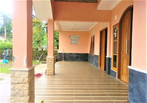 Entrada de la propiedad