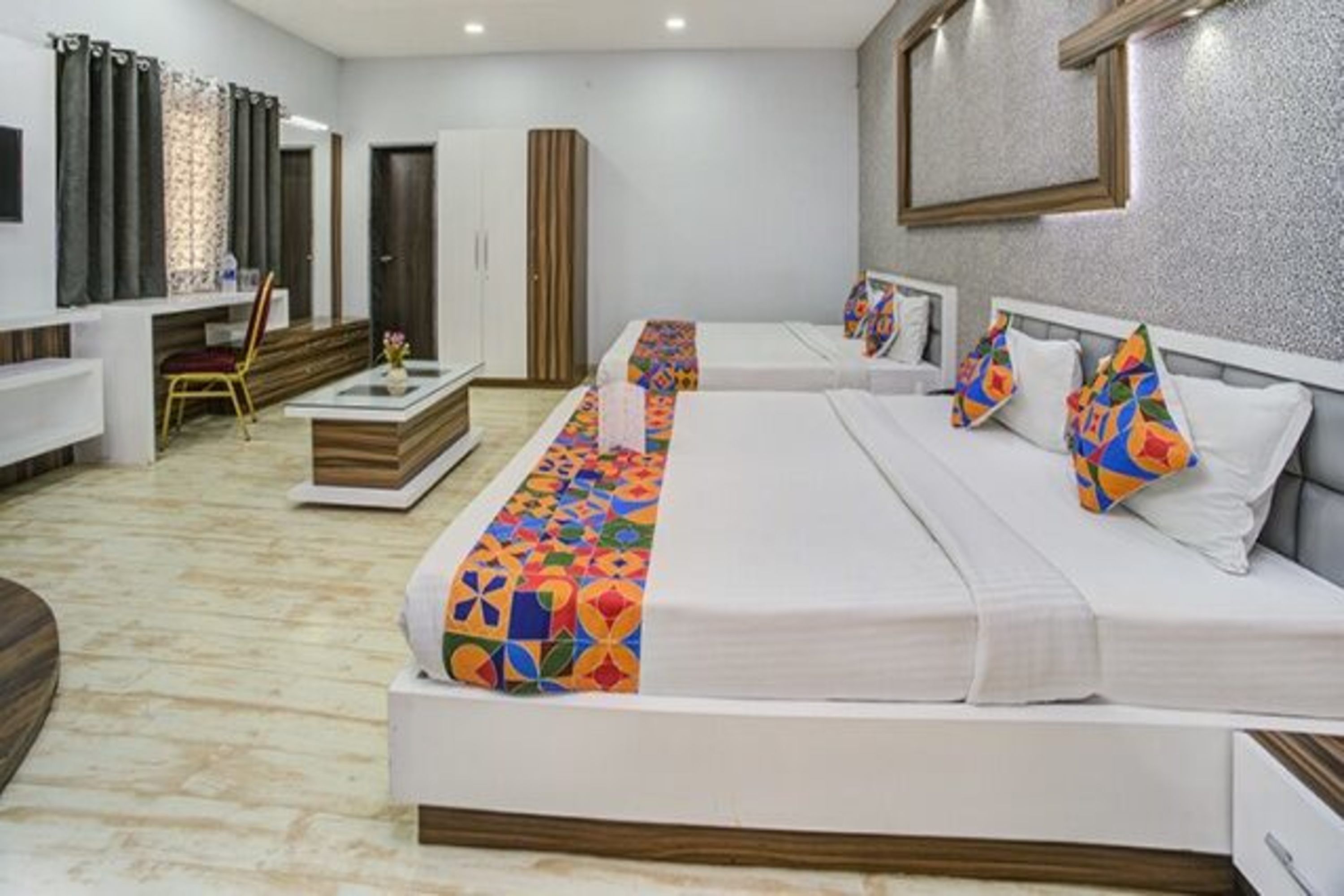 family suite | living area | 21-inch led tv with cable channels, tv