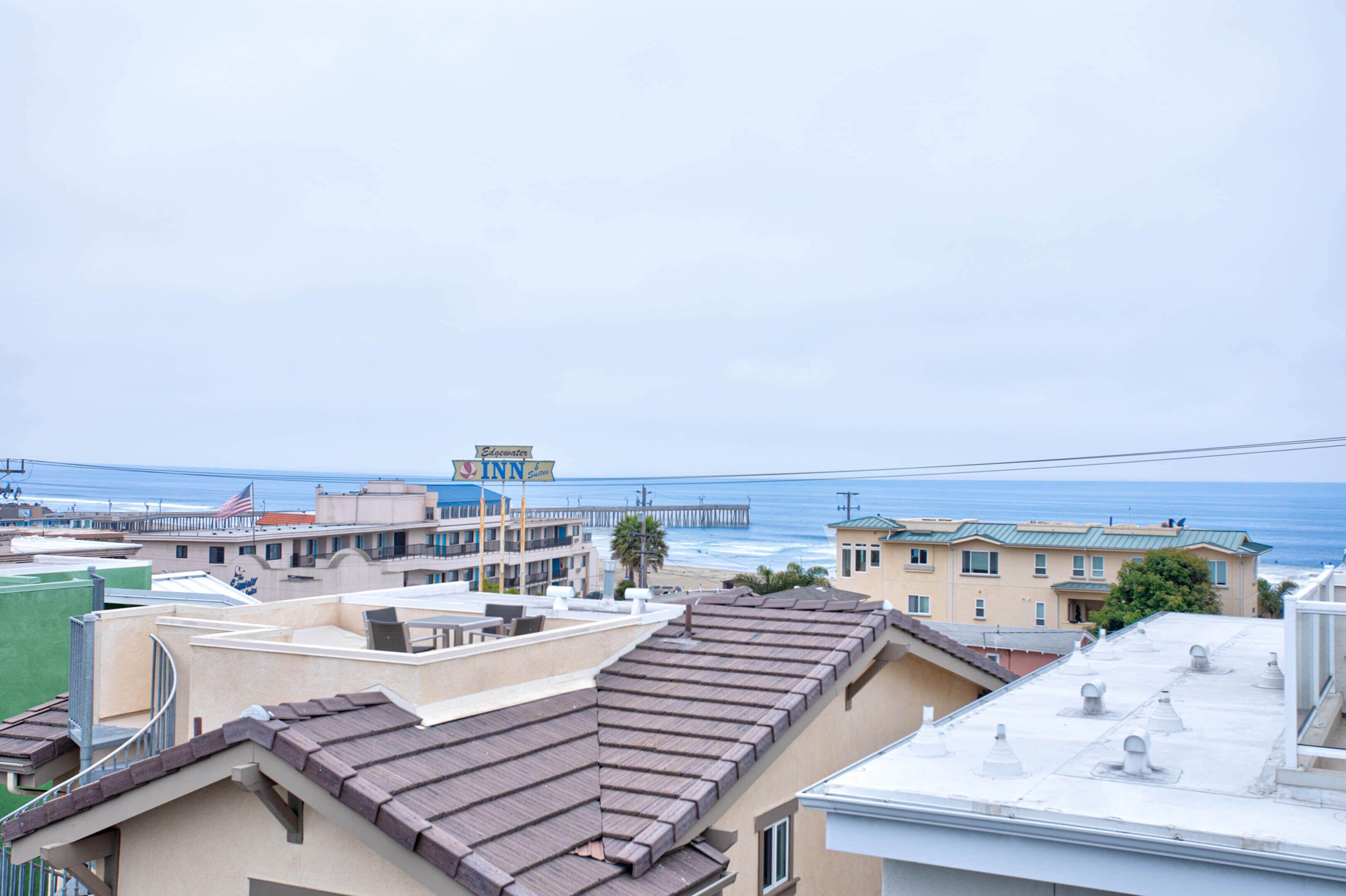 Blick von der Unterkunft