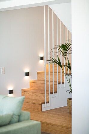 Interior - TreeTop Villa I, Private Pool, BBQ & Playground, close to Beach & Shops (Loutra, Rethymno)