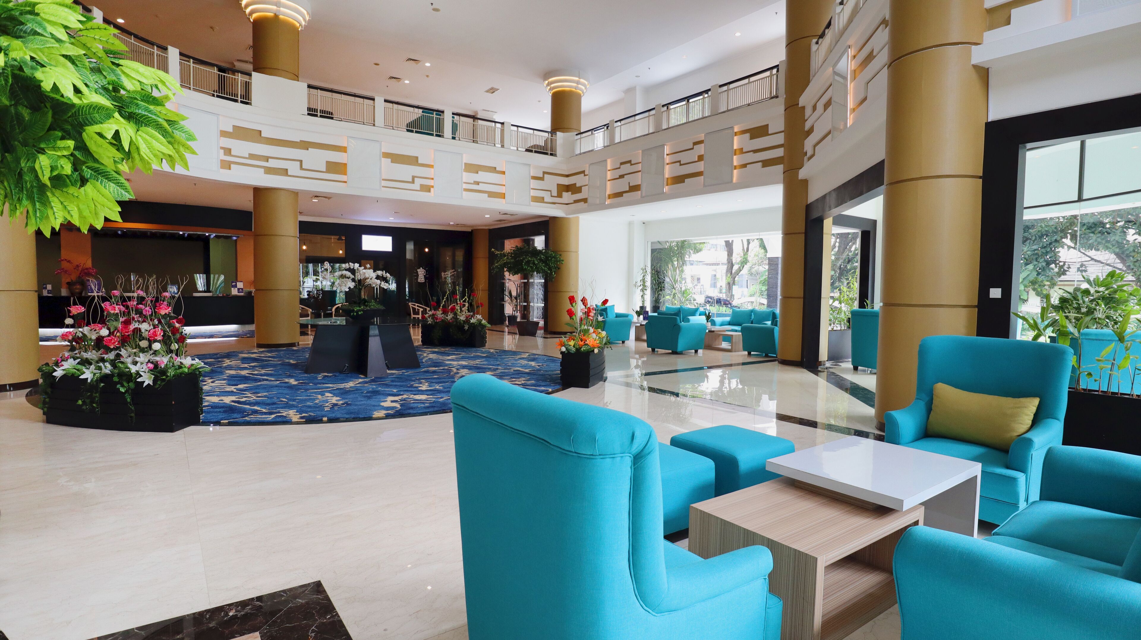 Sitzecke in der Lobby