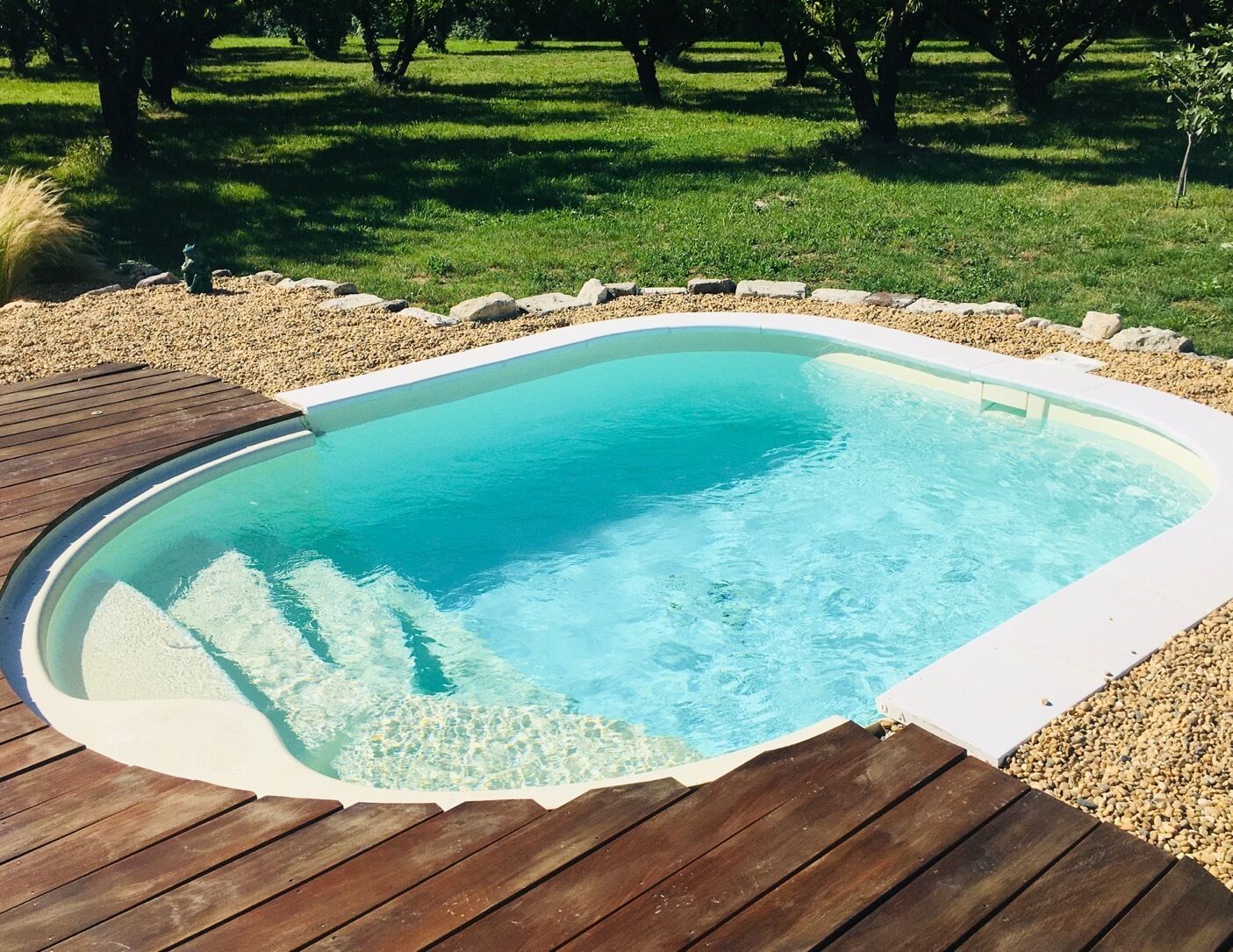 Seasonal outdoor pool