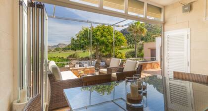 Ferienhaus nur 200 bis zum Strand mit Meerblick, Colonia Sant Pere, Mallorca