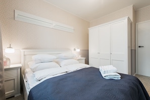 Apartament de luxe | 1 dormitori, planxa i posts de planxar, wifi gratuïta i roba de llit