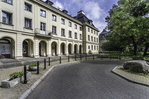 Fassade der Unterkunft