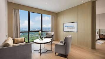 Presidential Suite, 1 King Bed | 1 bedroom, individually decorated, individually furnished, bed sheets