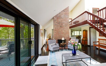 13 Great Hill- Lakefront Haven: Private Beach, Dock, Firepit, Pet-Friendly