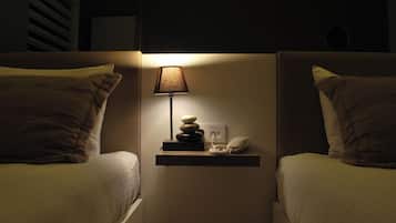 Bettwäsche aus ägyptischer Baumwolle, hochwertige Bettwaren, Zimmersafe