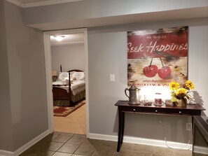 1 bedroom, iron/ironing board, WiFi, bed sheets - 1 Bed W/ Attached Bathroom, Kitchen, Living Room, Refrigerator, & Washer/Dryer (Roswell)