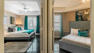 Apartment | 2 bedrooms, individually decorated, individually furnished, desk