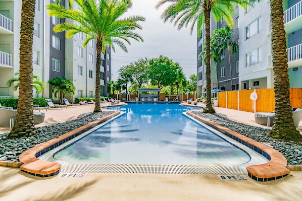 Outdoor pool