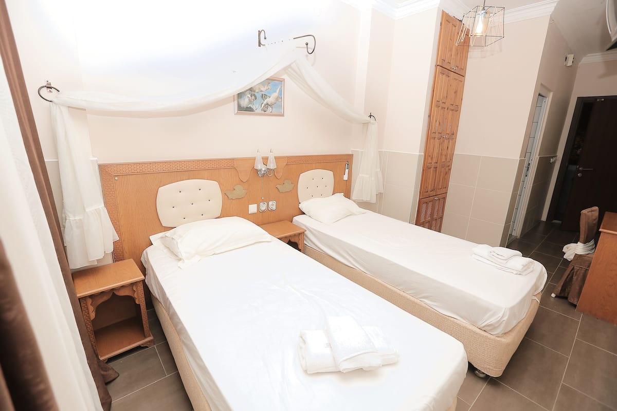 Camera Economy con letto matrimoniale o 2 letti singoli | Una scrivania, Wi-Fi gratuito