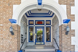 Entrada de la propiedad