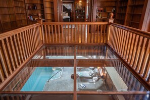 Piscine couverte, piscine chauffée