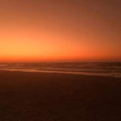 Private beach
