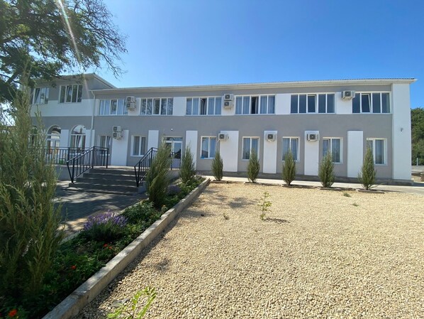 Front of property - Azov Resort (Golubitskaya)