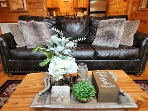 TV connectée, cheminée