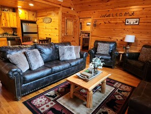 TV connectée, cheminée